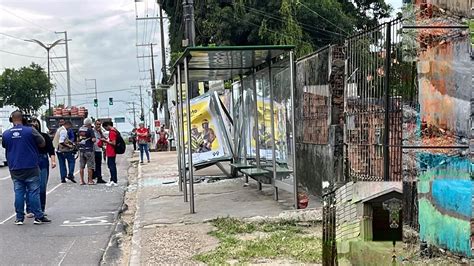 Jovem Que Atropelou E Matou Mulher Em Ponto De Nibus Em Manaus Vira