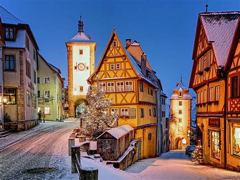 Instagram Fotomotive Rothenburg ob der Tauber in den Top 3 Würzburg