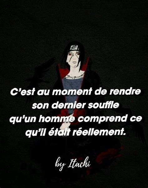 Citation De Itachi Uchiwa French Citations D Anime Citation