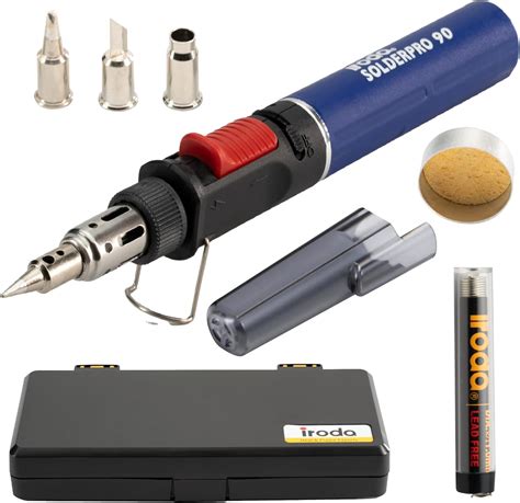 Amazon Iroda Solderpro Butane Soldering Iron Kit Multi Purpose