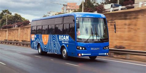 Roam Introduces The Move All Electric Shuttle Bus The First Of Its