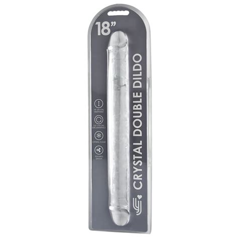 Loving Joy Inch Double Ended Dildo Clear Gal Pal