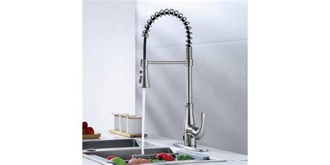 Flow Spring Neck Motion Activated Faucet