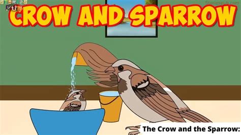 The Crow And The Sparrow An Animal Story Storiespub