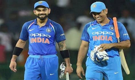 Virat Kohli Ms Dhoni Kohli Wishes Dhoni On B