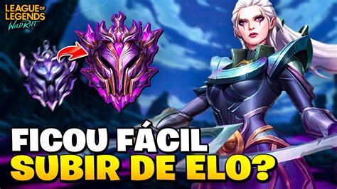 A Ranked No Diamante Ficou Mais F Cil Lol Wild Rift Youtube