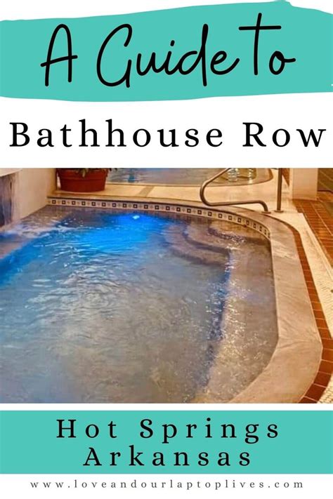 Hot Springs National Park Bathhouse Row Guide In 2024 Arkansas Travel