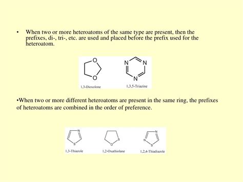 Ppt Nomenclature Of Heterocyclic Compounds Powerpoint Presentation