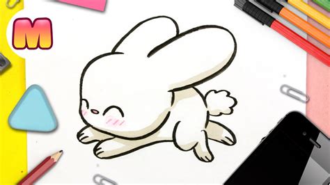 Como Dibujar Un Conejo Kawaii Dibujos Kawaii F Ciles Aprende A Dibujar