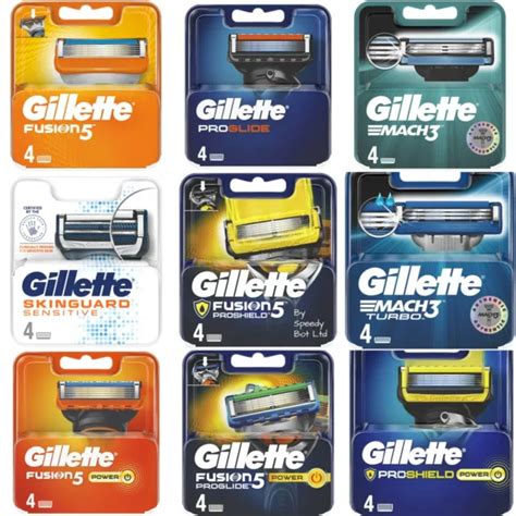 GILLETTE FUSION5 PROGLIDE Proshield Mach3 Power Proglide 4 12