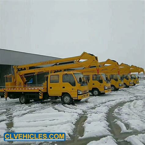 M High Aerial Working Platform Truck China High Altitude Working