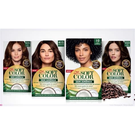 Cores Do Tonalizante Soft Color - Tonalizante Soft Color - Escolha Sua Cor | Shopee Brasil