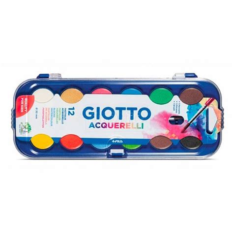 Estuche Acuarela Giotto Colores Materialescolar Es