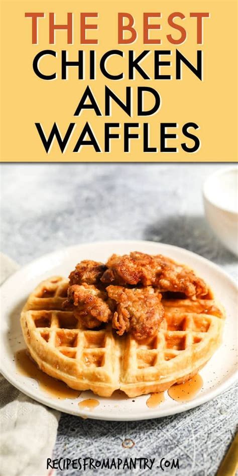 Buttermilk Fried Chicken And Waffles Is The Ultimate Southern Style Comfor Chicken And