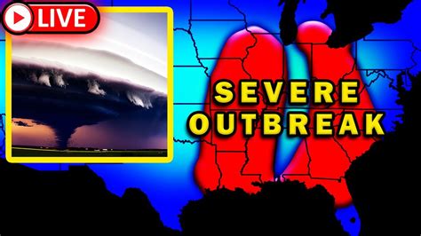 Multi Day Severe Weather Outbreak To Impact Millions Youtube