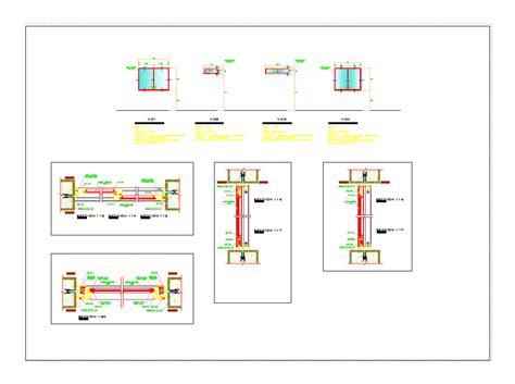 Colecci N Detallada De Ventanas En Dwg Kb Librer A Cad