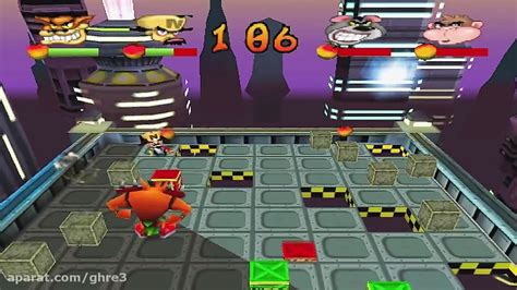 Crash Bash Walkthrough Part 7 HD 200 Warp Room 2 Space Bash