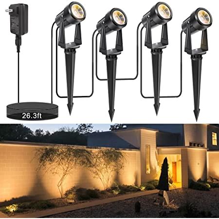 ECOWHO Low Voltage Landscape Lighting 12V Outdoor Landscape Lights LED