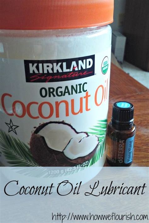 Coconut Oil Lubricant How We Flourish Coconut Oil Lubricant Coconut