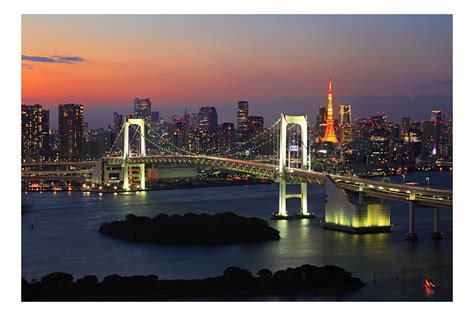 Wallpaper Japan Sunset City Cityscape Night Reflection Skyline