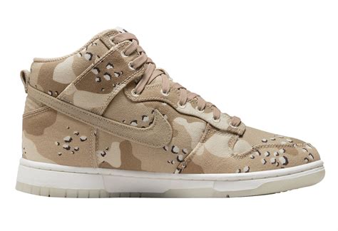 Nike Dunk High Wmns Desert Camo Dx Kicksonfire