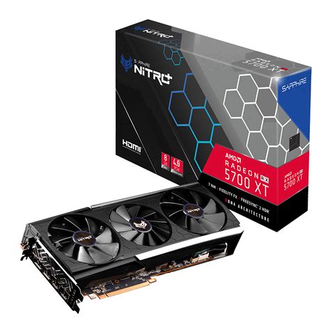 VGA การดแสดงผล SAPPHIRE NITRO RX 5700 XT 8G GDDR6