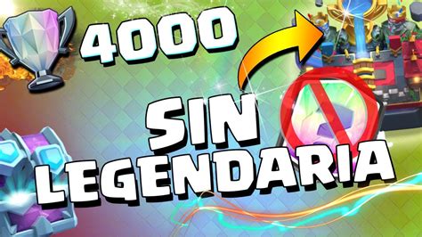 MAZO PARA SUBIR A 4000 COPAS SIN LEGENDARIA Lenier Games YouTube