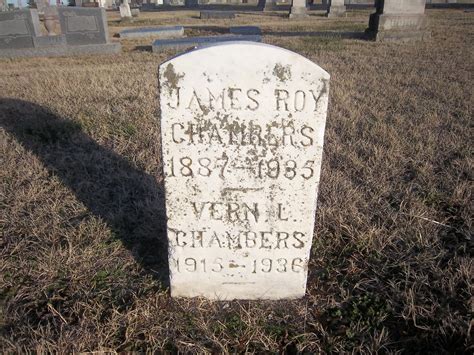 James Roy Chambers 1886 1935 Find A Grave Memorial