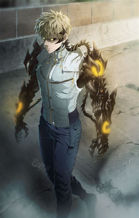 Genos One Punch Man 93 By Ediptus On Deviantart One Punch Man Anime