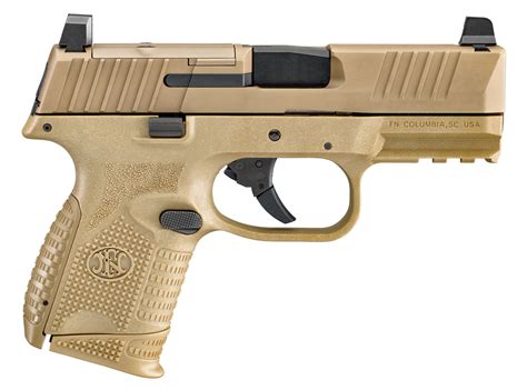 Fn 509 Compact Mrd 9mm Pistol Flat Dark Earth 9mm Pistol Optics Ready No Manual Safety 66