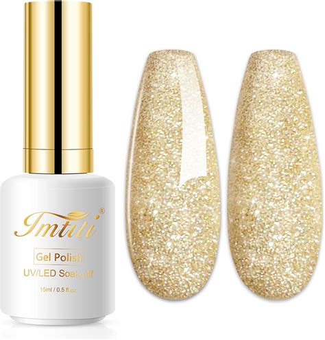 Imtiti Vernis Semi Permanent Paillet Ml Champagne Paillet Vernis