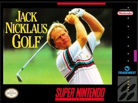 Jack Nicklaus Golf Snes Emu Murifeild All Holes White Tee