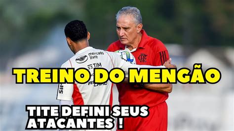 Flamengo entra em reta final de preparação para estreia de Tite no jogo