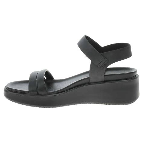 Dámské Sandály Ecco Flowt Wedge Lx W 27330351052 Black Black Rejnok Obuv