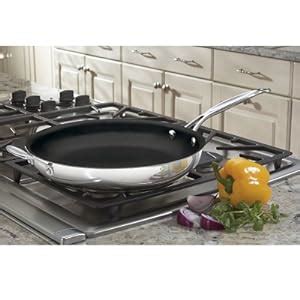 Cuisinart 722 30HNS Chef S Classic Stainless Nonstick 12 Inch Open