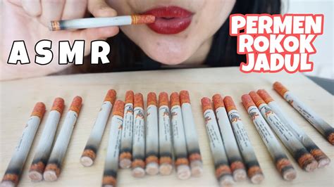 Asmr Permen Rokok Jadul Coklat Yang Ngangenin Asmr Eating Sounds No