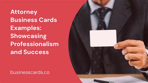 Attorney Business Cards Examples: Showcasing Professionalism and ...