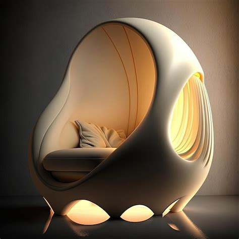 Premium Photo Beautiful Chair Design Generative Ai