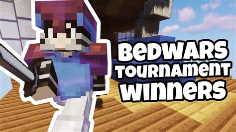 Bedwars Tournament Winners Announcement Event Youtube