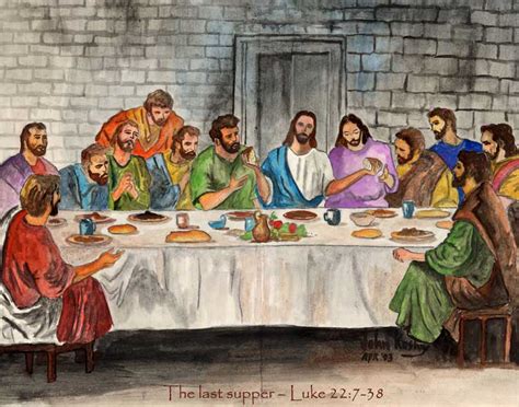 Pics of The Last Supper – Jesus and Disciples