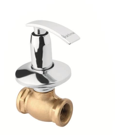 Akromic Brass 15mm Concealed Stop Cock For Bathroom Fitting Model