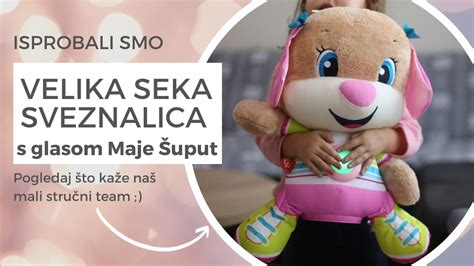 Isprobali smo kako zvuči Velika Seka Sveznalica s glasom Maje Šuput