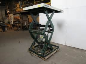 SOUTHWORTH LSH 2 72 Scissor Lift Table High Rise 85 1 2 Max 2000Lb 208