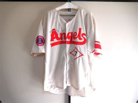 Yahoo オークション ロサンゼルス エンゼルス Angels 大谷翔平 ユニ