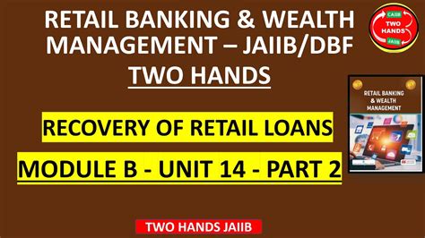 Module B Unit Part I Retail Banking And Wealth Management I Two