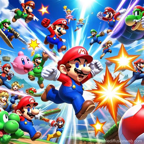 super smash bros ultimate prompts stable diffusion