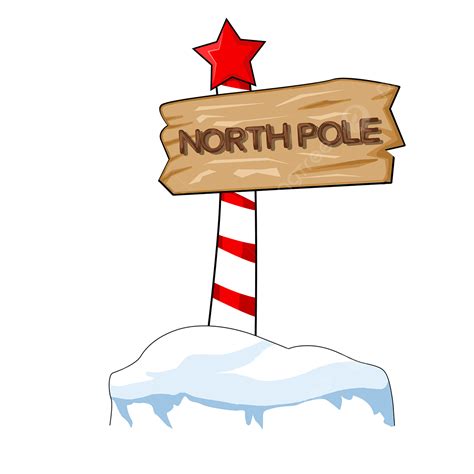 North Pole Clipart Transparent Png Hd North Pole With Stars Clipart