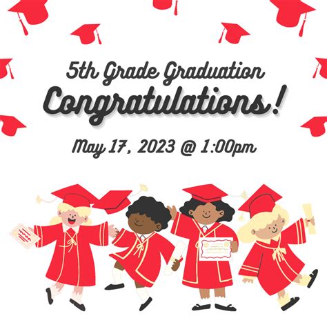 5th Grade Promotion Ceremony Datetime Announced North Caddo