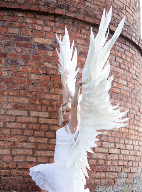 Angel Wings Costume Adult Cosplay Sexy Valentine Wedding Etsy