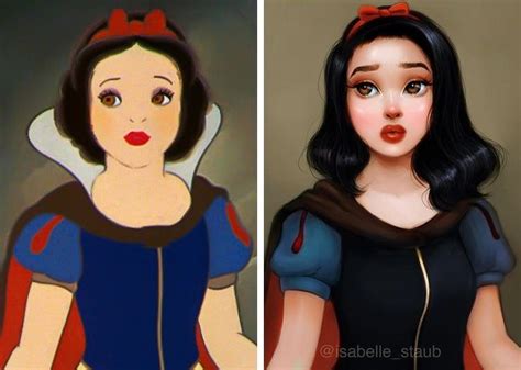 Cette Artiste Nous Montre Quoi Ressembleraient Les Princesses Disney